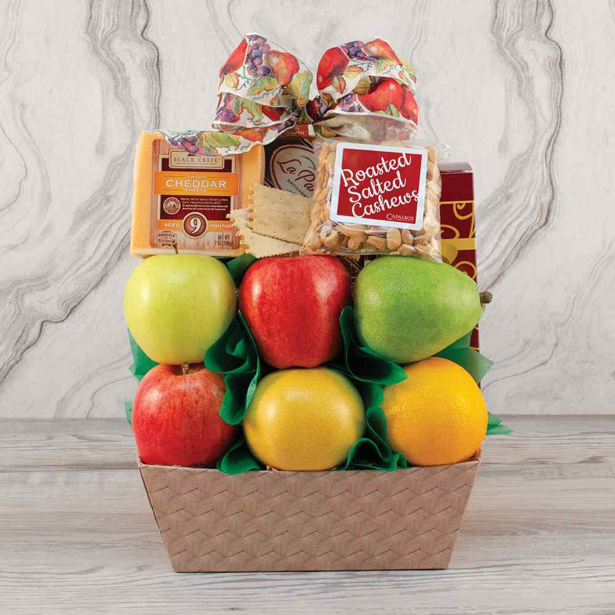 Capalbos Splendid Sugar Free and Fresh Fruit Gift Basket
